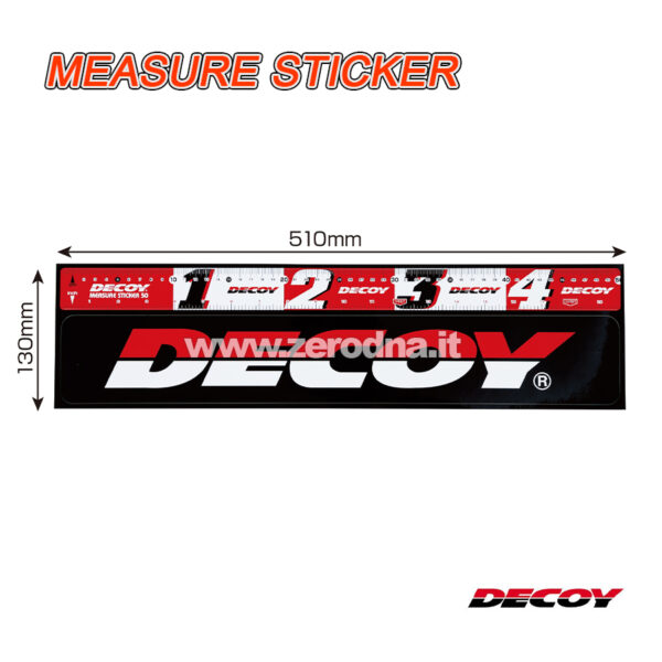Decoy DA-5 Measure Sticker