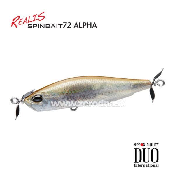 Duo Realis Spinbait 72 Alpha - Emerald Shiner ND