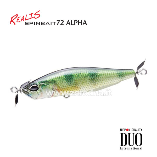 Duo Realis Spinbait 72 Alpha - Perch ND