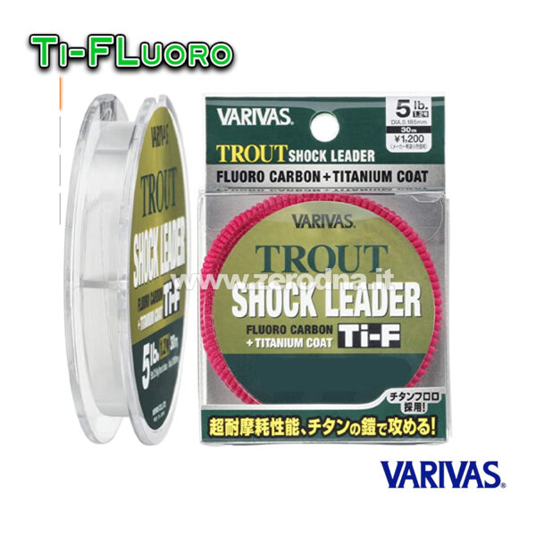 Varivas Trout Shock Leader Ti-F Titanium