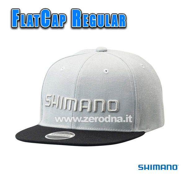 Shimano Flat Cap Regular - Light Grey