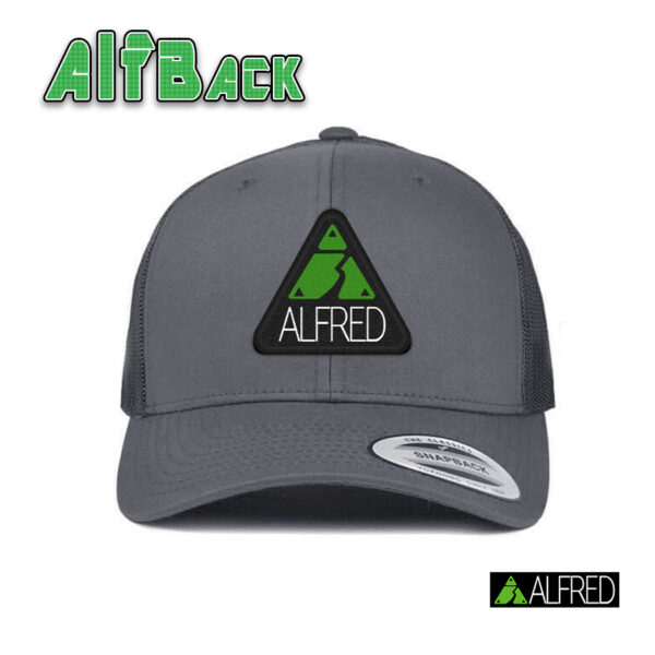 ALFBack Cap - Grey&Balck