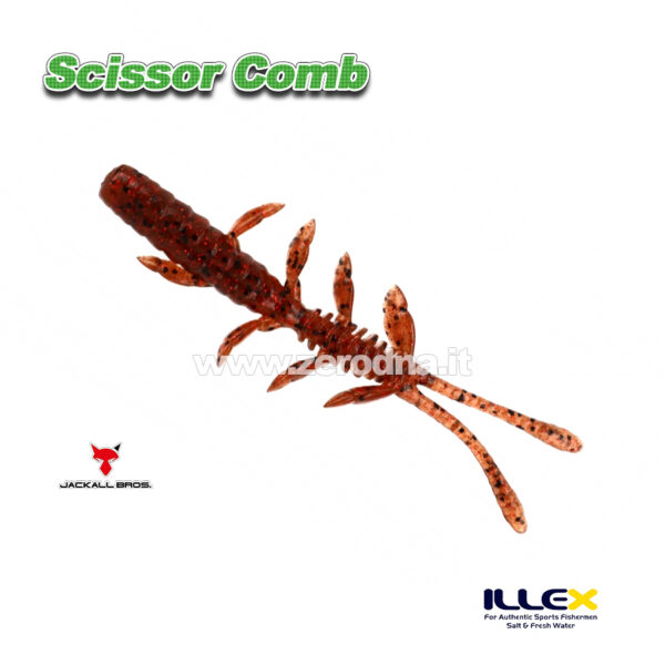 Illex Scissor Comb - Ebimiso Red Flake