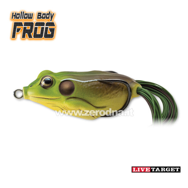 Live Target Hollow Body Frog