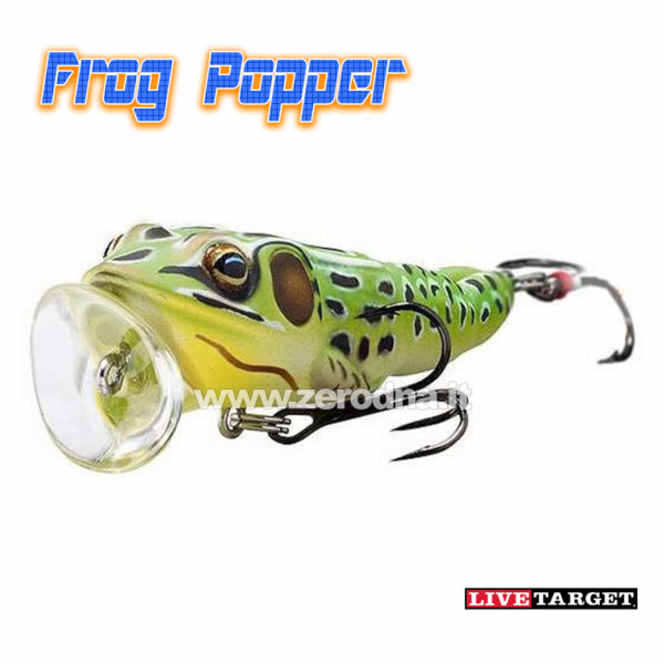 Live Target Frog Popper