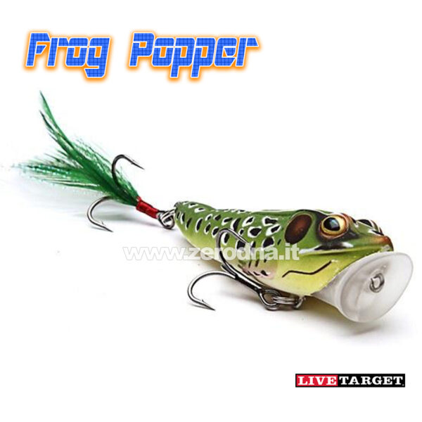 Live Target Frog Popper