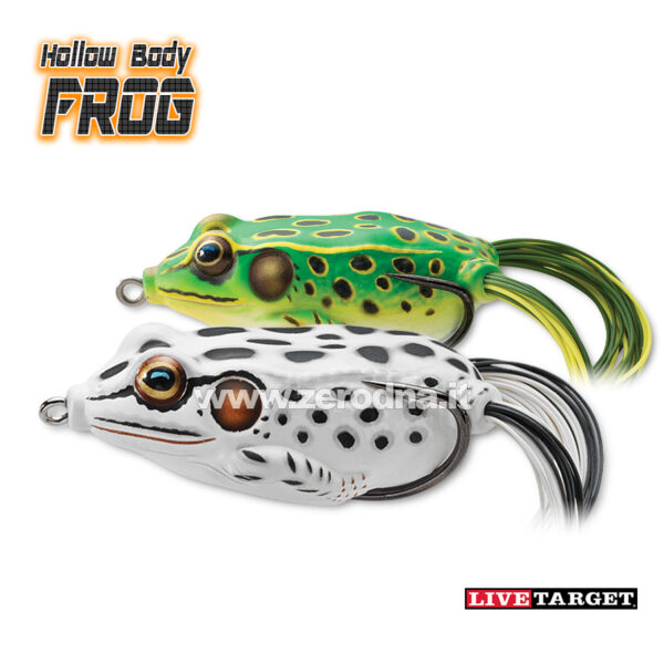 Live Target Hollow Body Frog