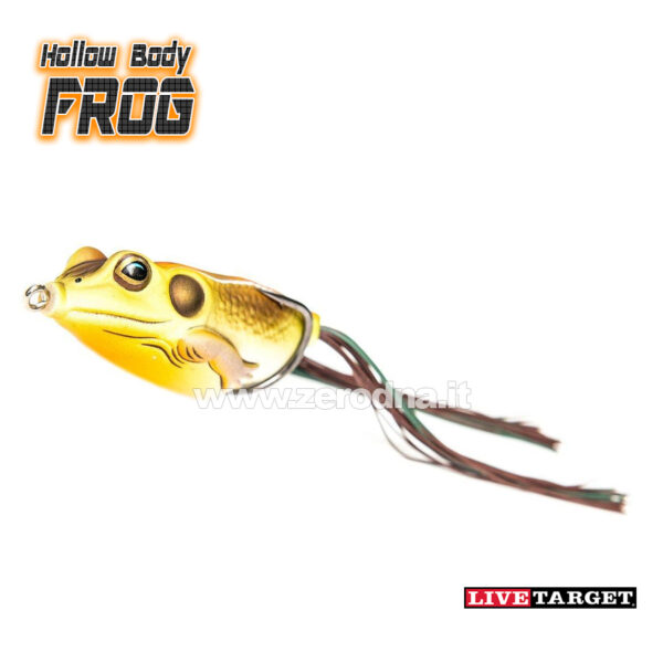 Live Target Hollow Body Frog