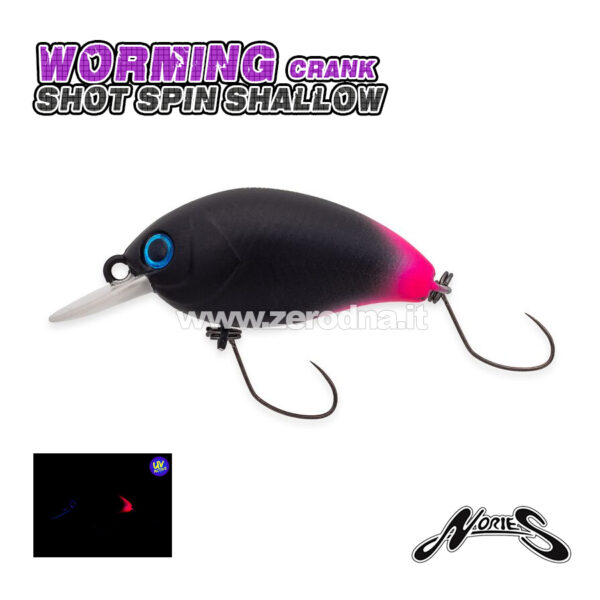 Nories Worming Crank Shot Spin Shallow - 44M