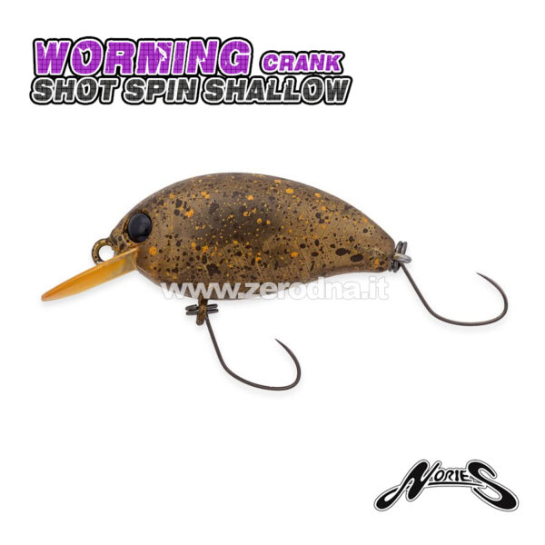 Nories Worming Crank Shot Spin Shallow - 343M