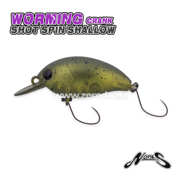 Nories Worming Crank Shot Spin Shallow - 377M