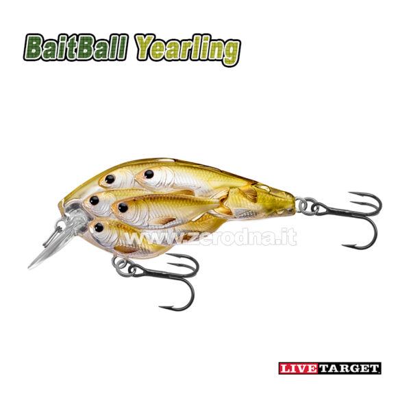 Livetarget Glass Minnow Baitball Popper - 955
