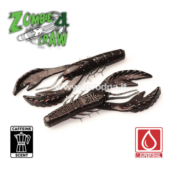 SuperFishal Zombie Craw - Black Red
