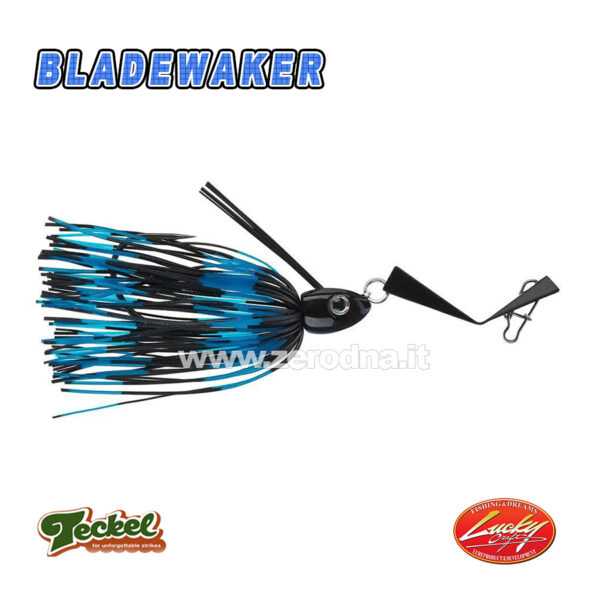 Lucky Craft Teckel Bladewaker - Black & Blue