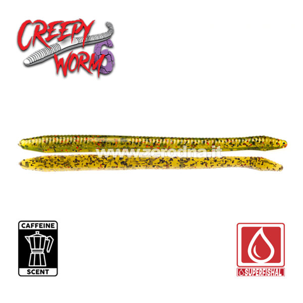 SuperFishal Creepy Worm - Watermelon Red