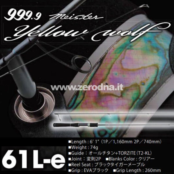Rodio Craft 999.9 Meister Yellow wolf 61L-e