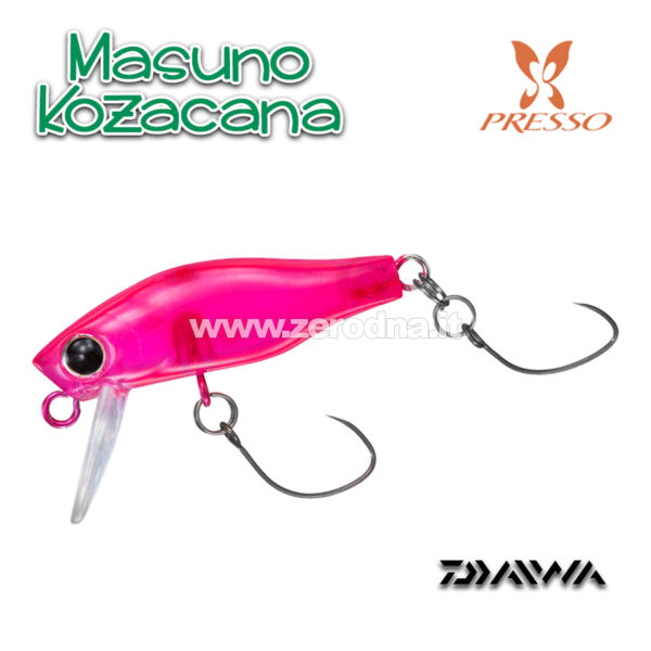 Daiwa Presso Masuno Kozacana - Clear Pink