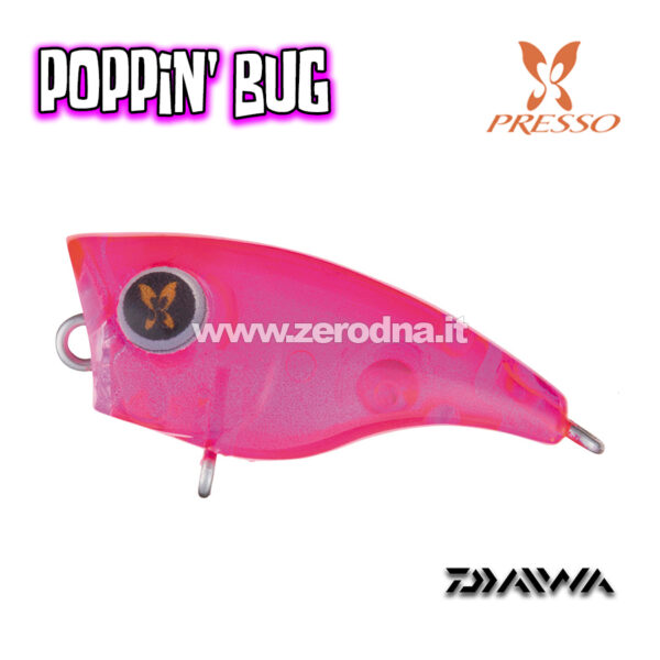 Daiwa Presso Poppin' Bug - Clear Pink