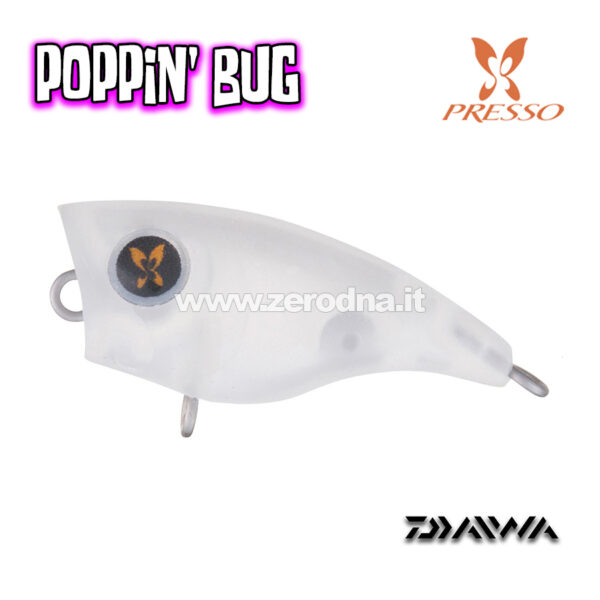 Daiwa Presso Poppin' Bug - Matte Clear