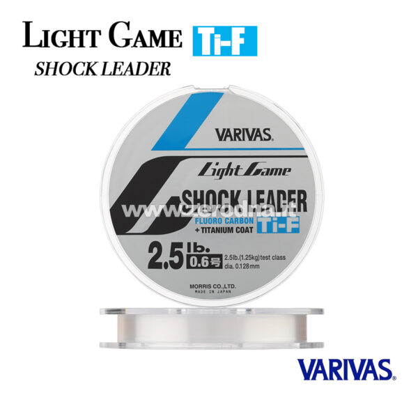 Varivas Light Game Shock Leader Ti-F Titanium