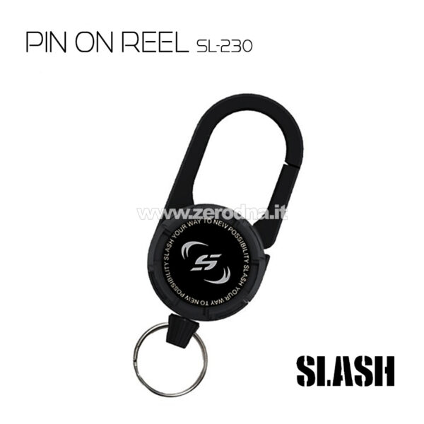 Slash Carabiner Pin On Reel SL-230