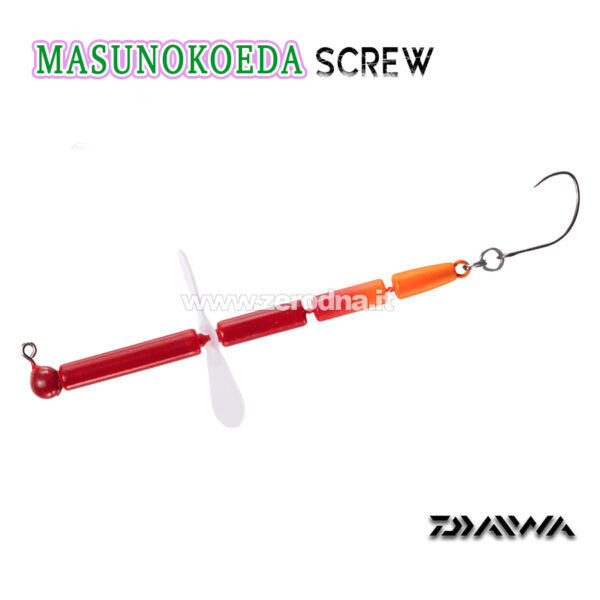 Daiwa Masunokoeda Screw - Red Orange