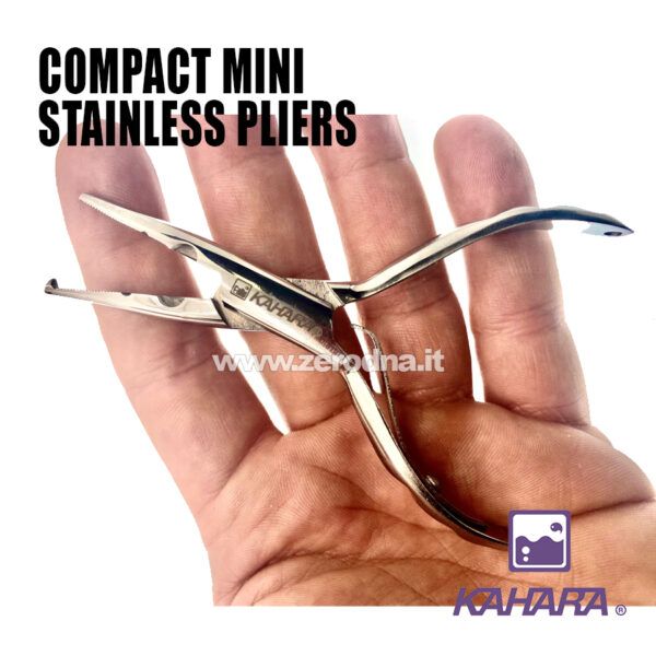 Kahara KJ Compact Mini Stainless Pliers