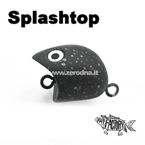 Fat Factory Splash Top - Metal Black Pellet