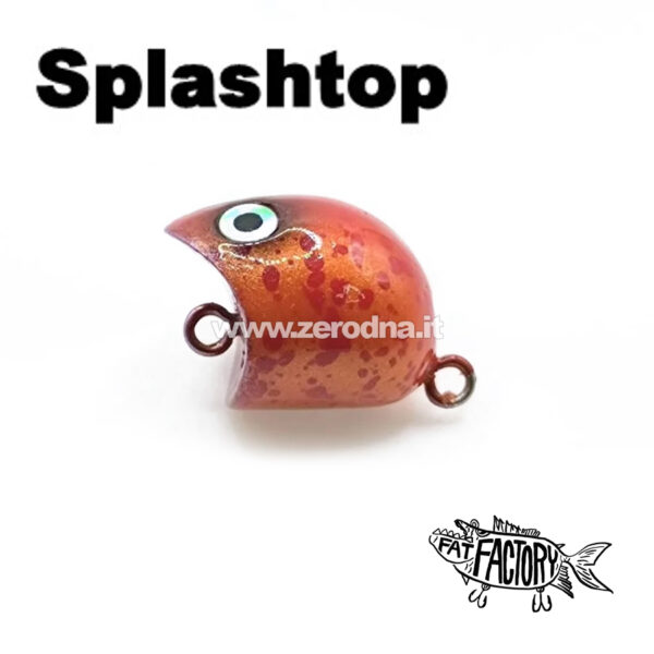 Fat Factory Splash Top - Metalic Orange Red