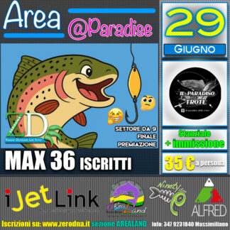 Area@Paradise - 29 Giugno