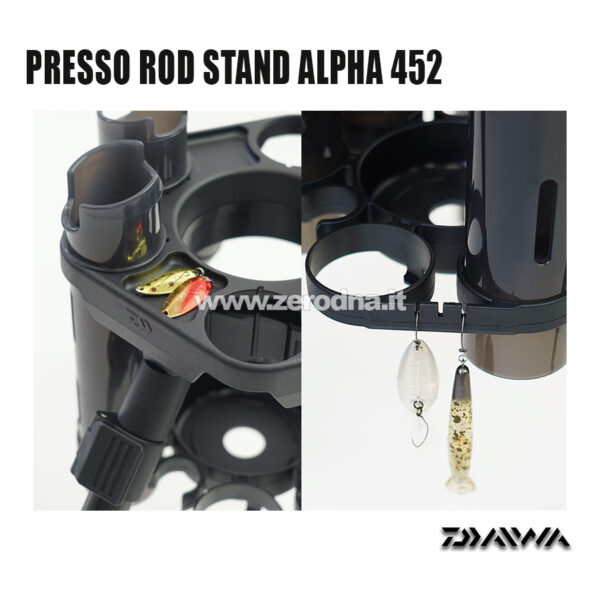 Daiwa Rod Stand Alpha 452 Gunmetal