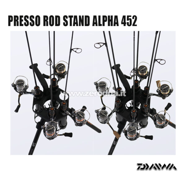 Daiwa Rod Stand Alpha 452 Gunmetal